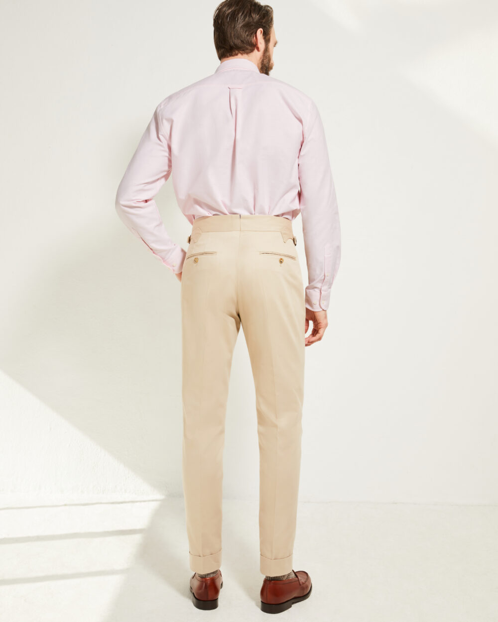 Pantalon Coupe Deux Pinces / Coton chino