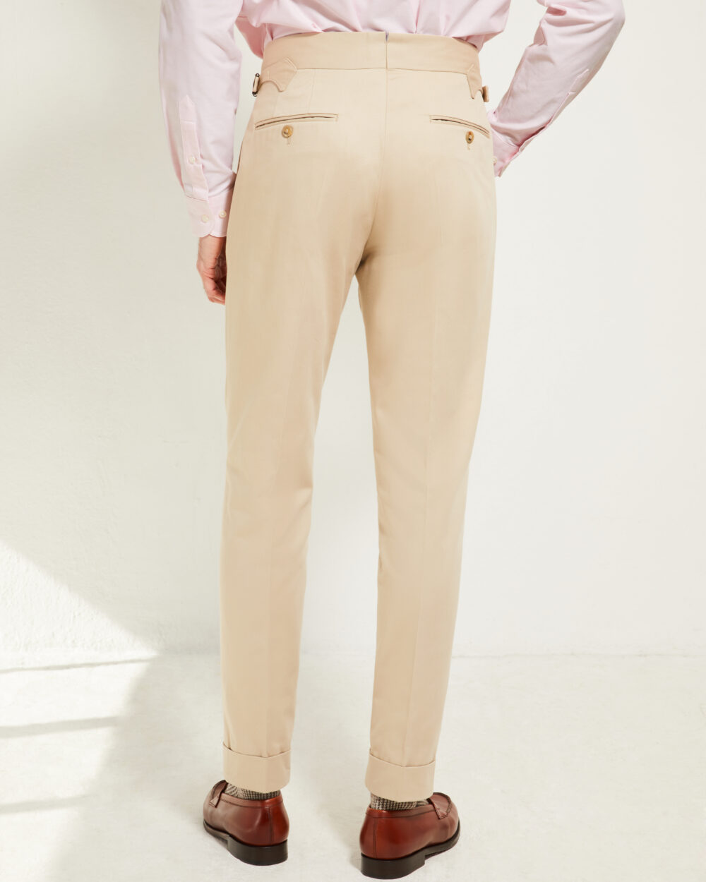 Pantalon Coupe Deux Pinces / Coton chino