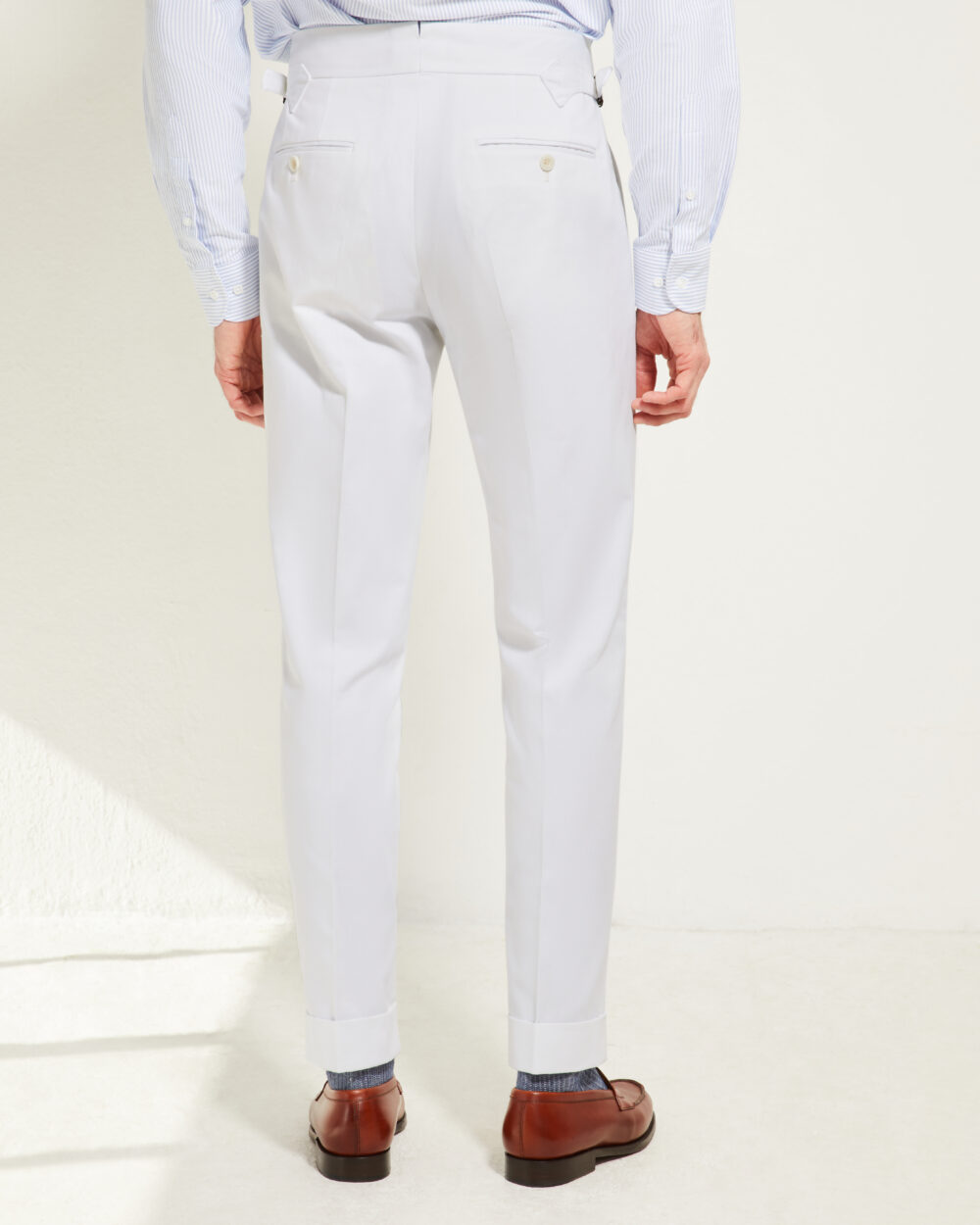 Pantalon Coupe Deux Pinces / Coton chino