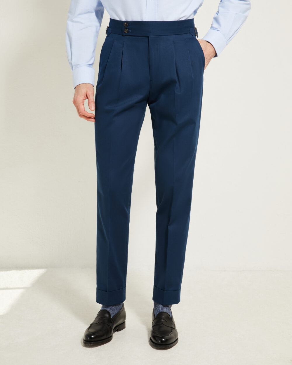 Pantalon Coupe Deux Pinces / Coton chino
