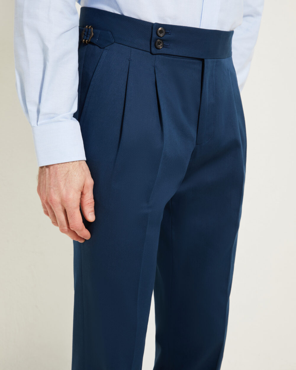 Pantalon Coupe Deux Pinces / Coton chino