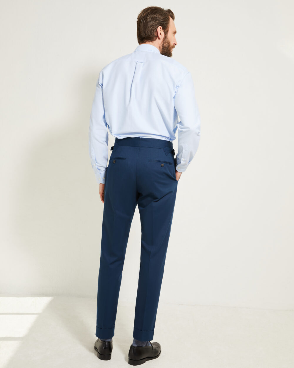 Pantalon Coupe Deux Pinces / Coton chino