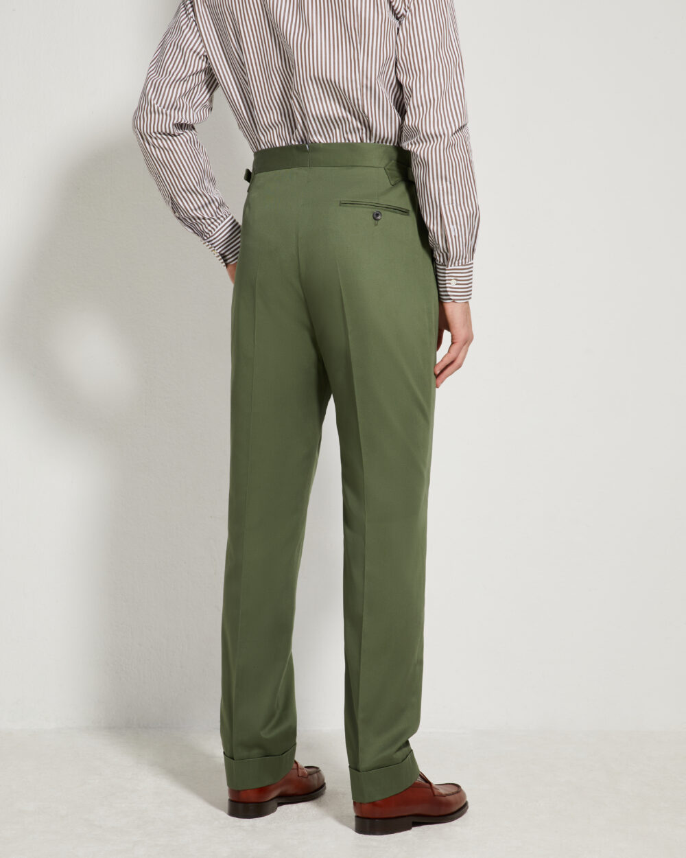 Pantalon Coupe Une Pince / Coton Chino