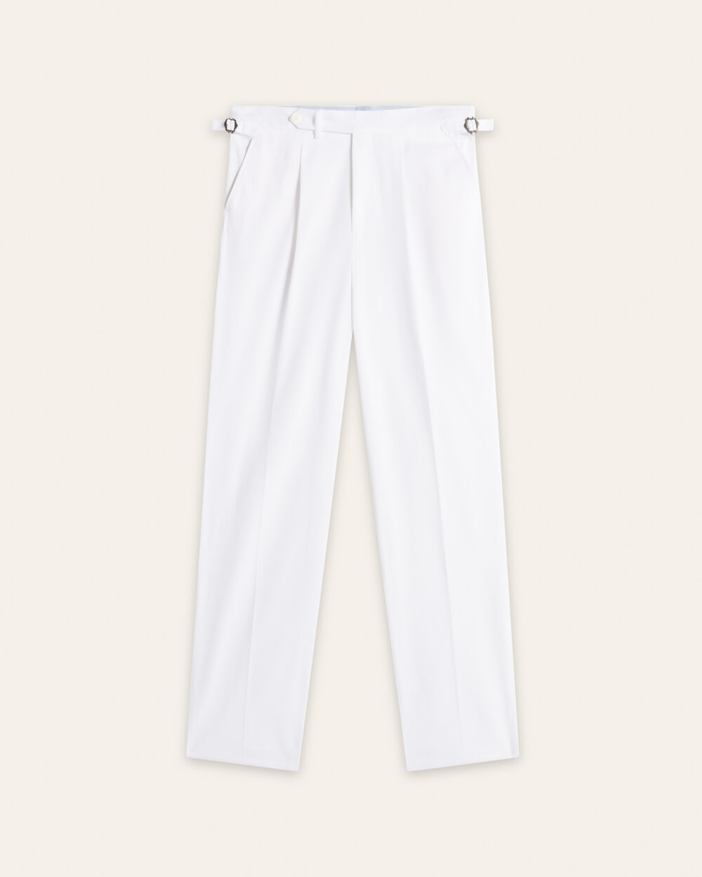 Pantalon Coupe Une Pince / Coton Chino