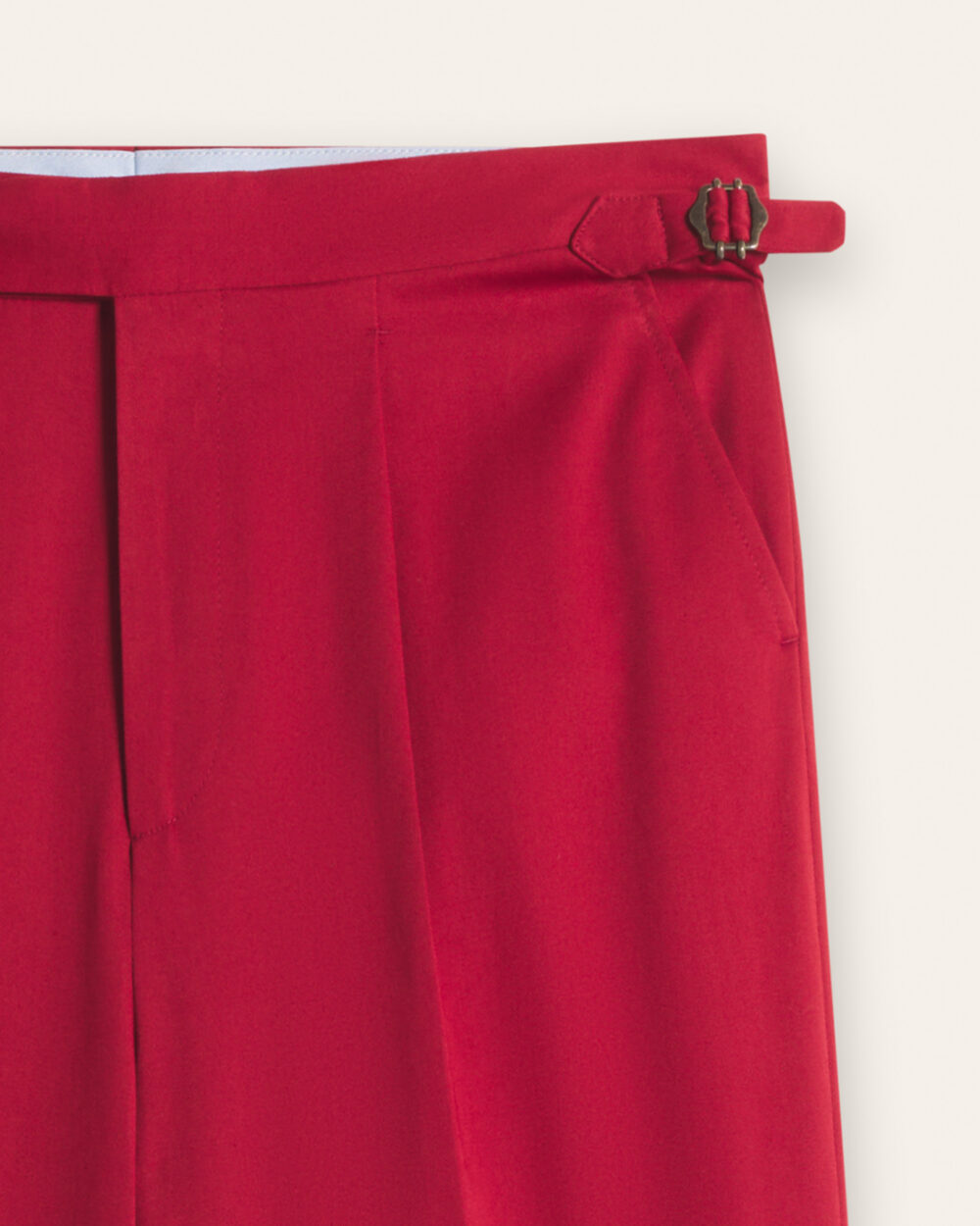 Pantalon Coupe Une Pince / Coton Chino