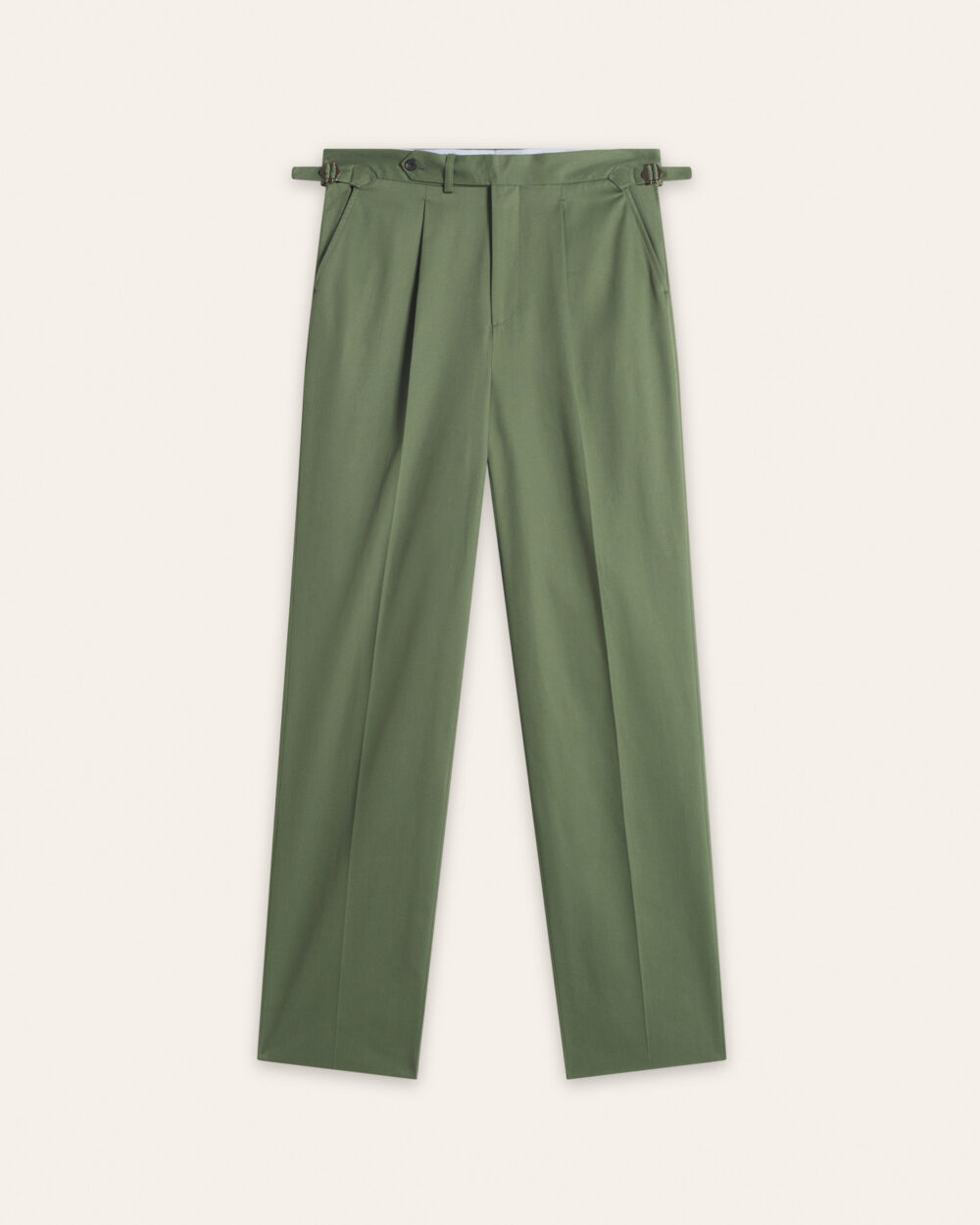 Pantalon Coupe Une Pince / Coton Chino