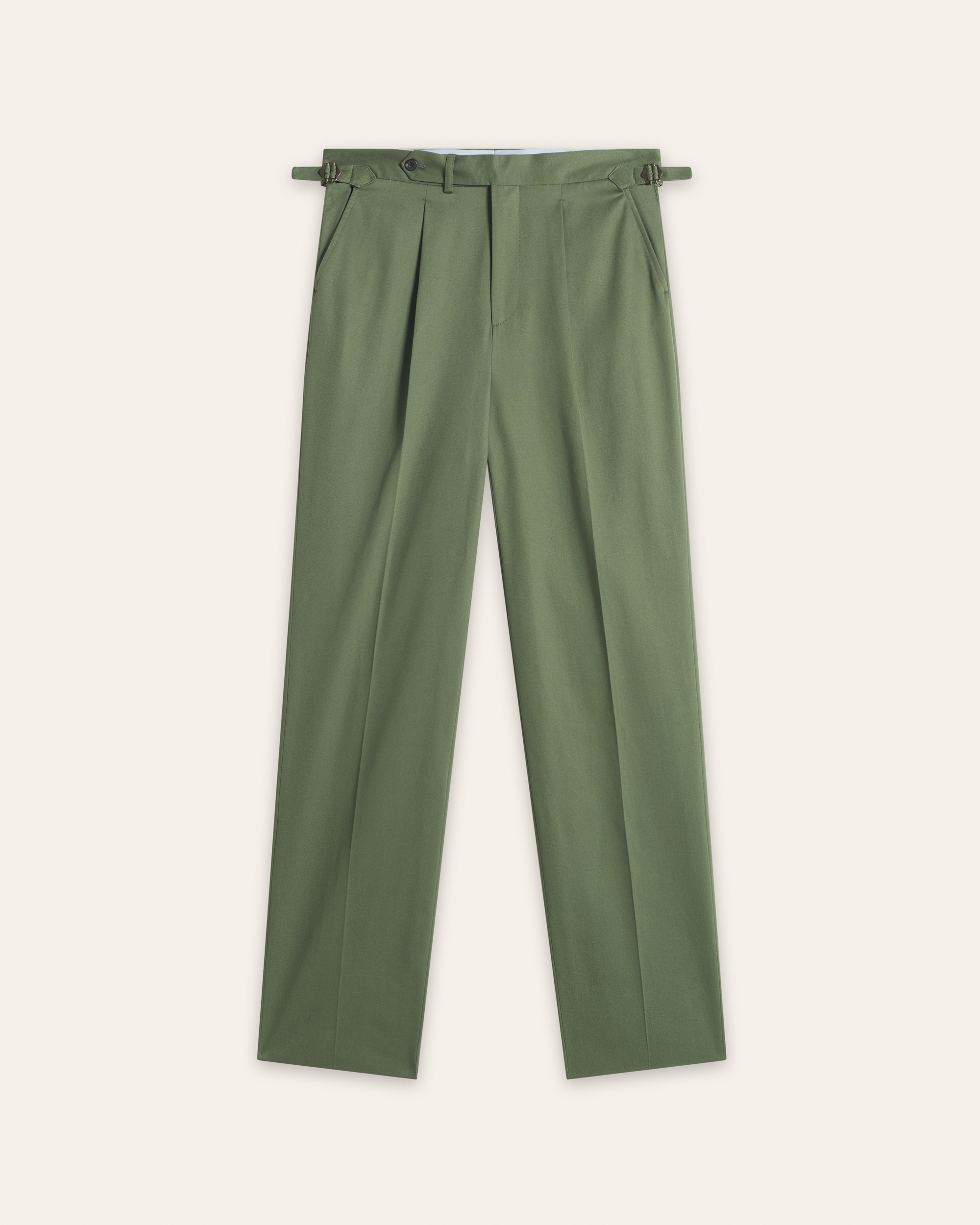 Pantalon Coupe Une Pince / Coton Chino