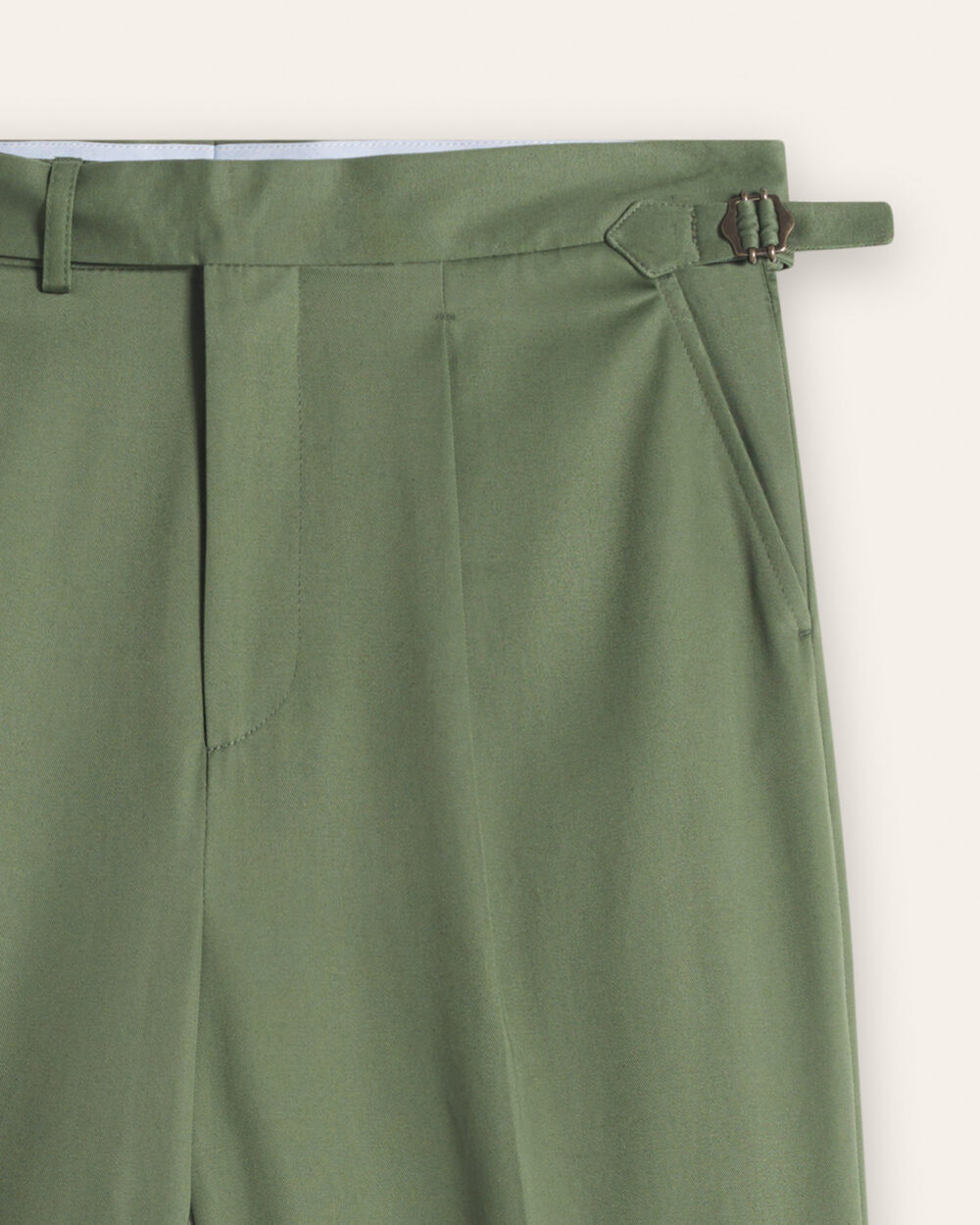 Pantalon Coupe Une Pince / Coton Chino