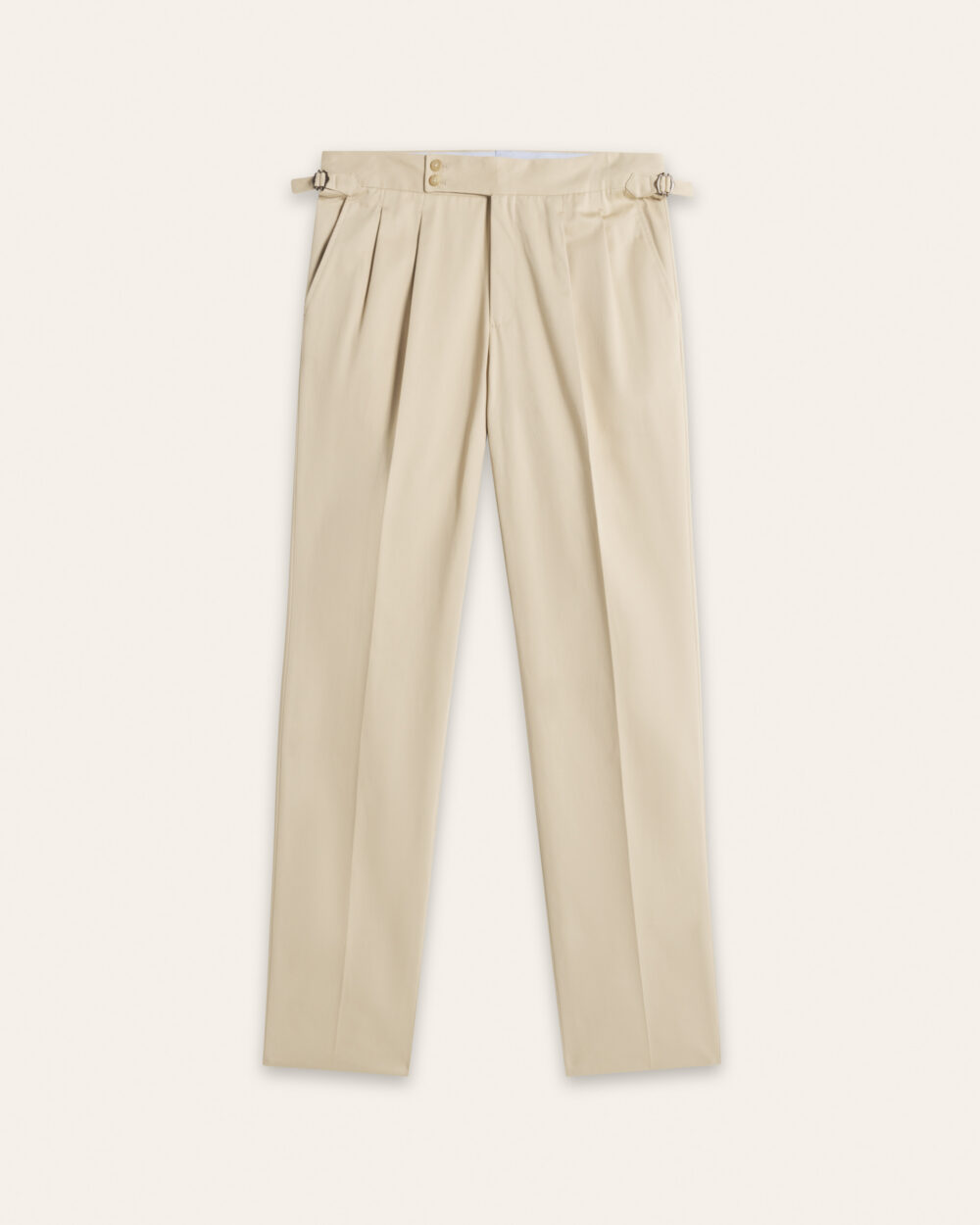 Pantalon Coupe Deux Pinces / Coton chino