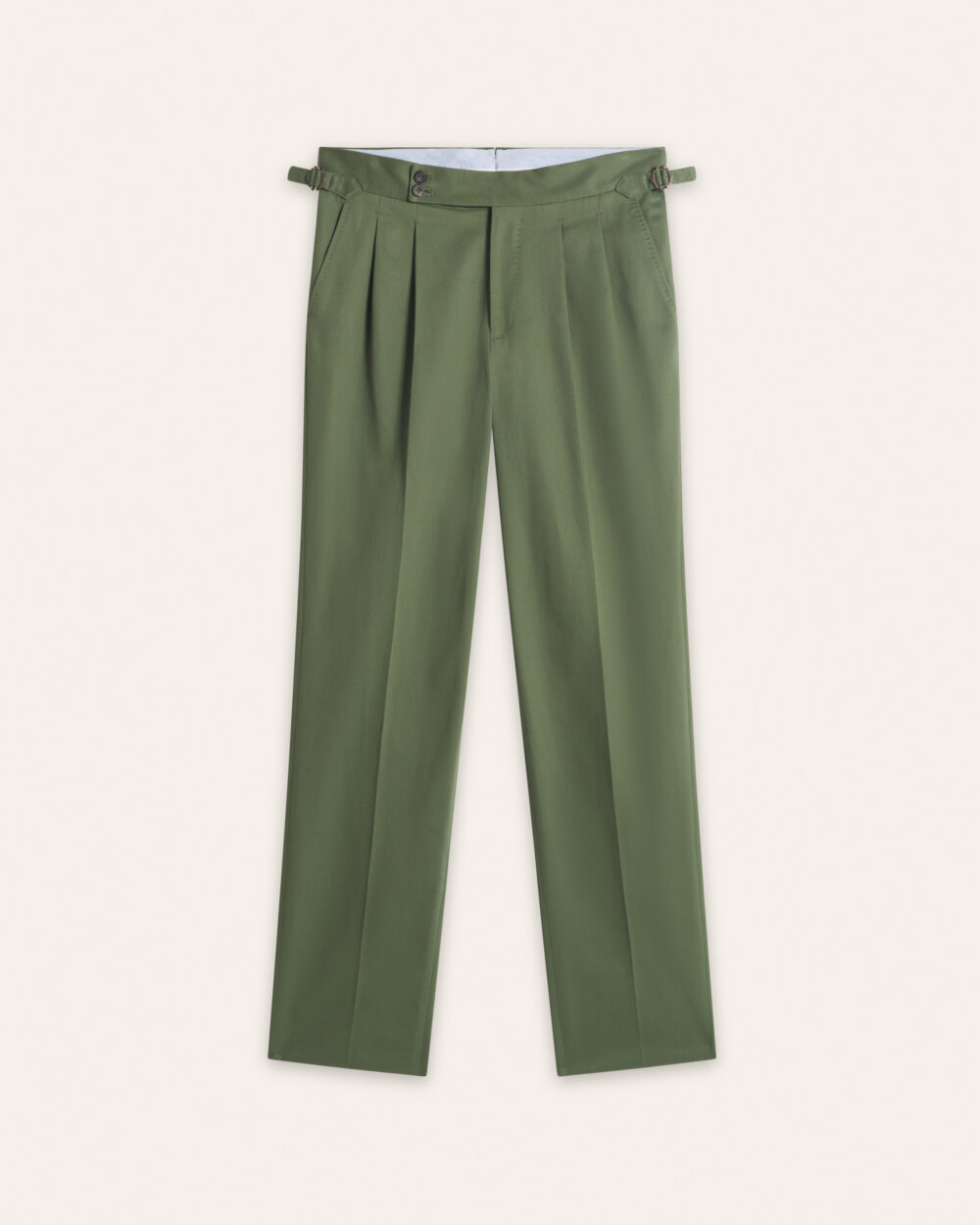 Pantalon Coupe Deux Pinces / Coton chino