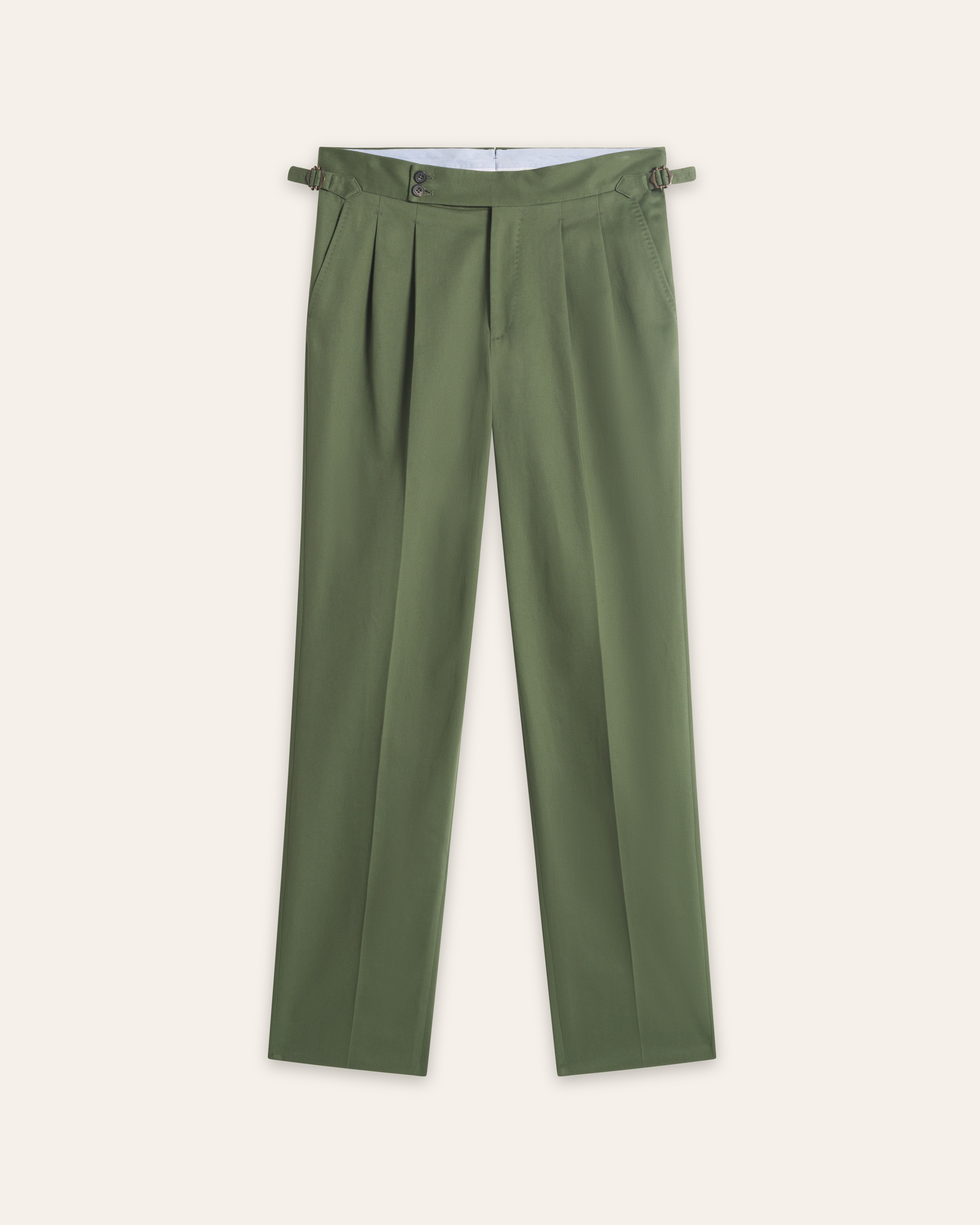 Pantalon Coupe Deux Pinces / Coton chino