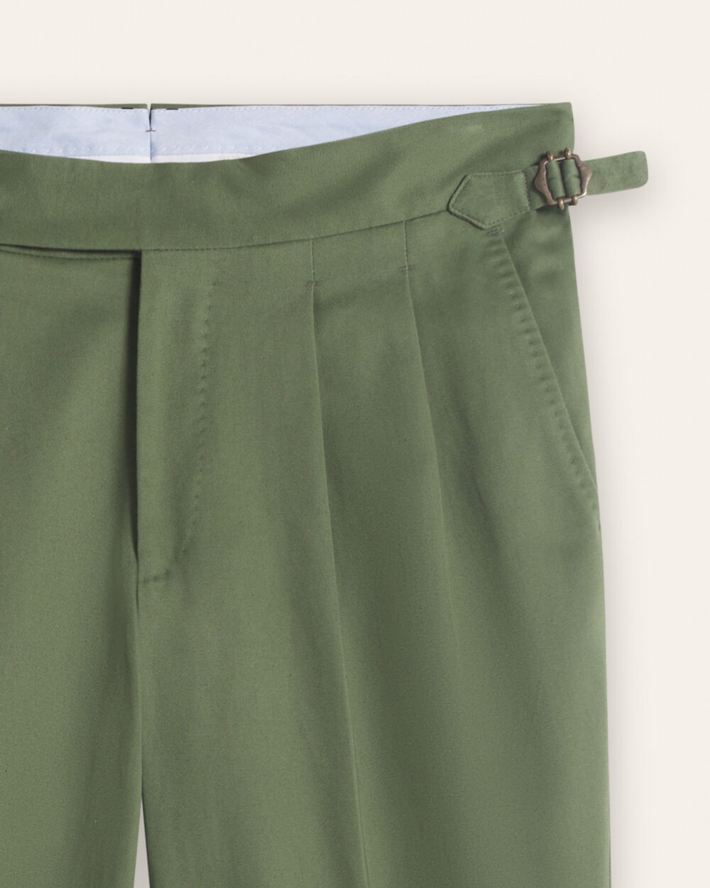 Pantalon Coupe Deux Pinces / Coton chino