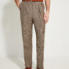 Hollywood Trousers / Wool & Linen Prince of Wales