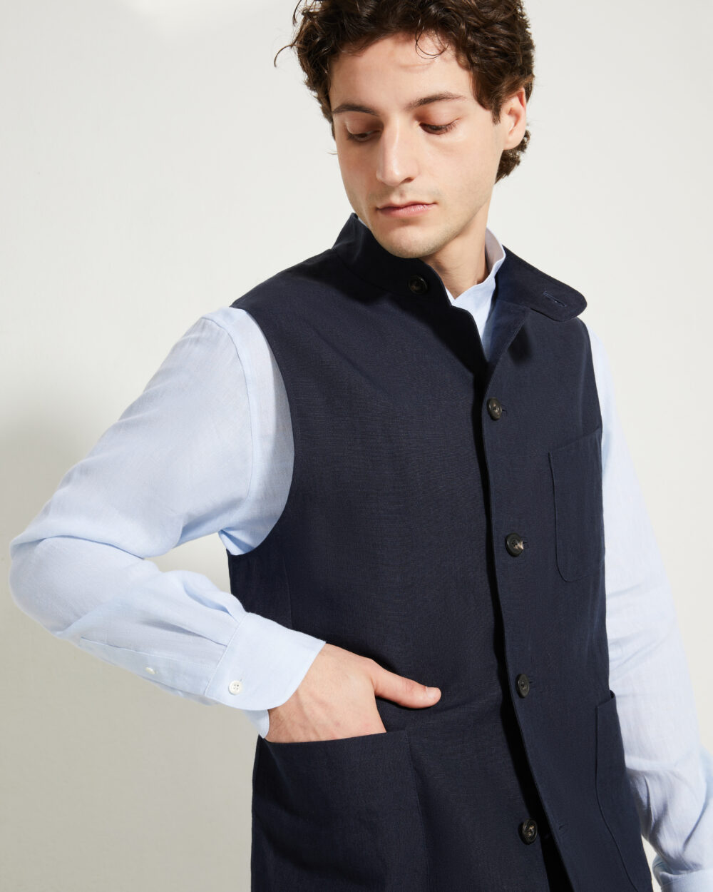 Maubourg Waistcoat / Linen