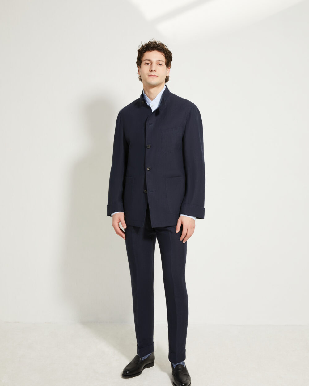 Pantalon Coupe Deux Pinces / Lin