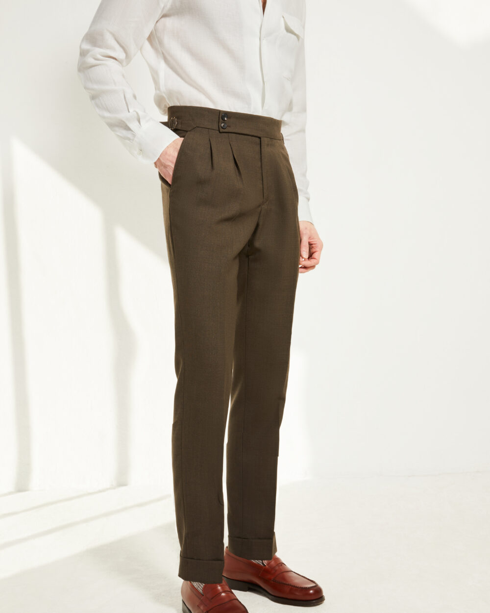 Pantalon Coupe Deux Pinces / Fresco® - Laine Froide