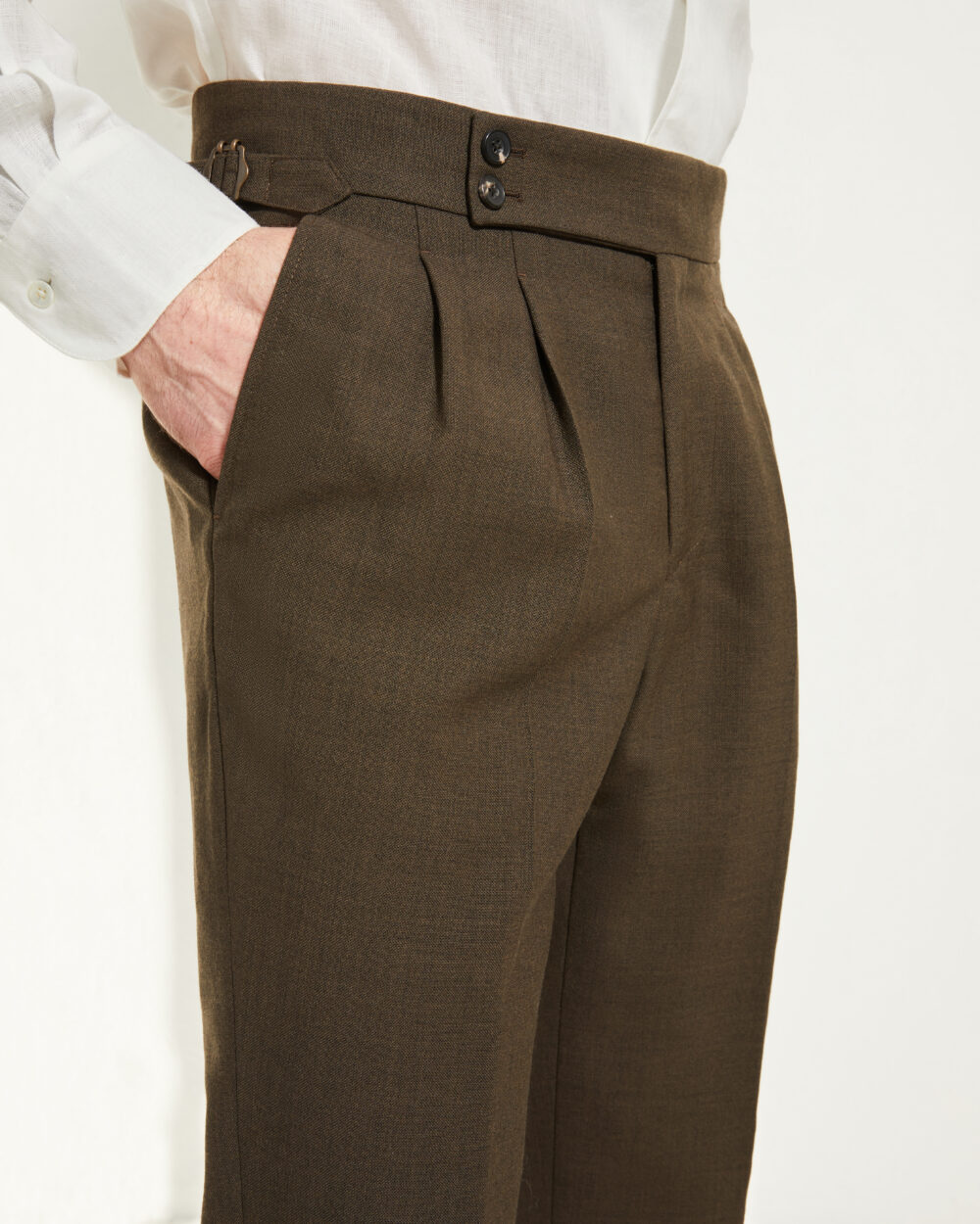 Pantalon Coupe Deux Pinces / Fresco® - Laine Froide