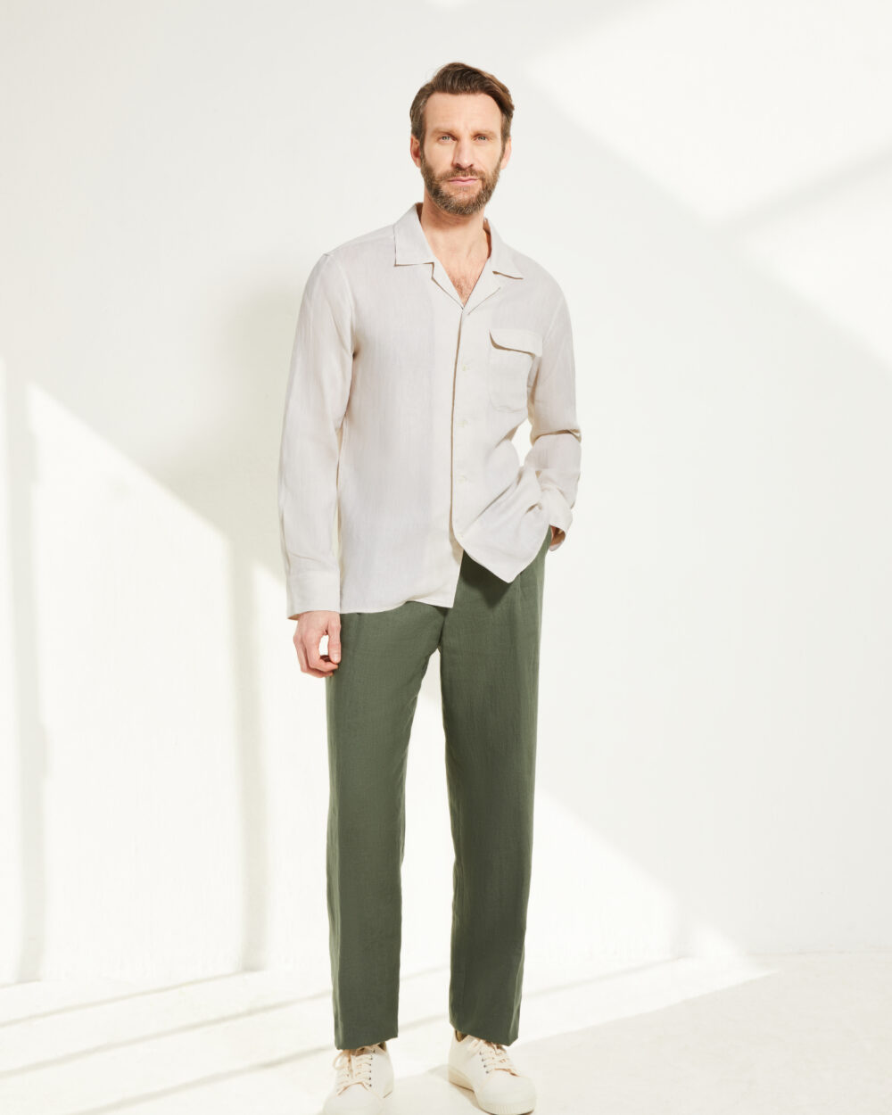 Relaxed Trousers / Linen