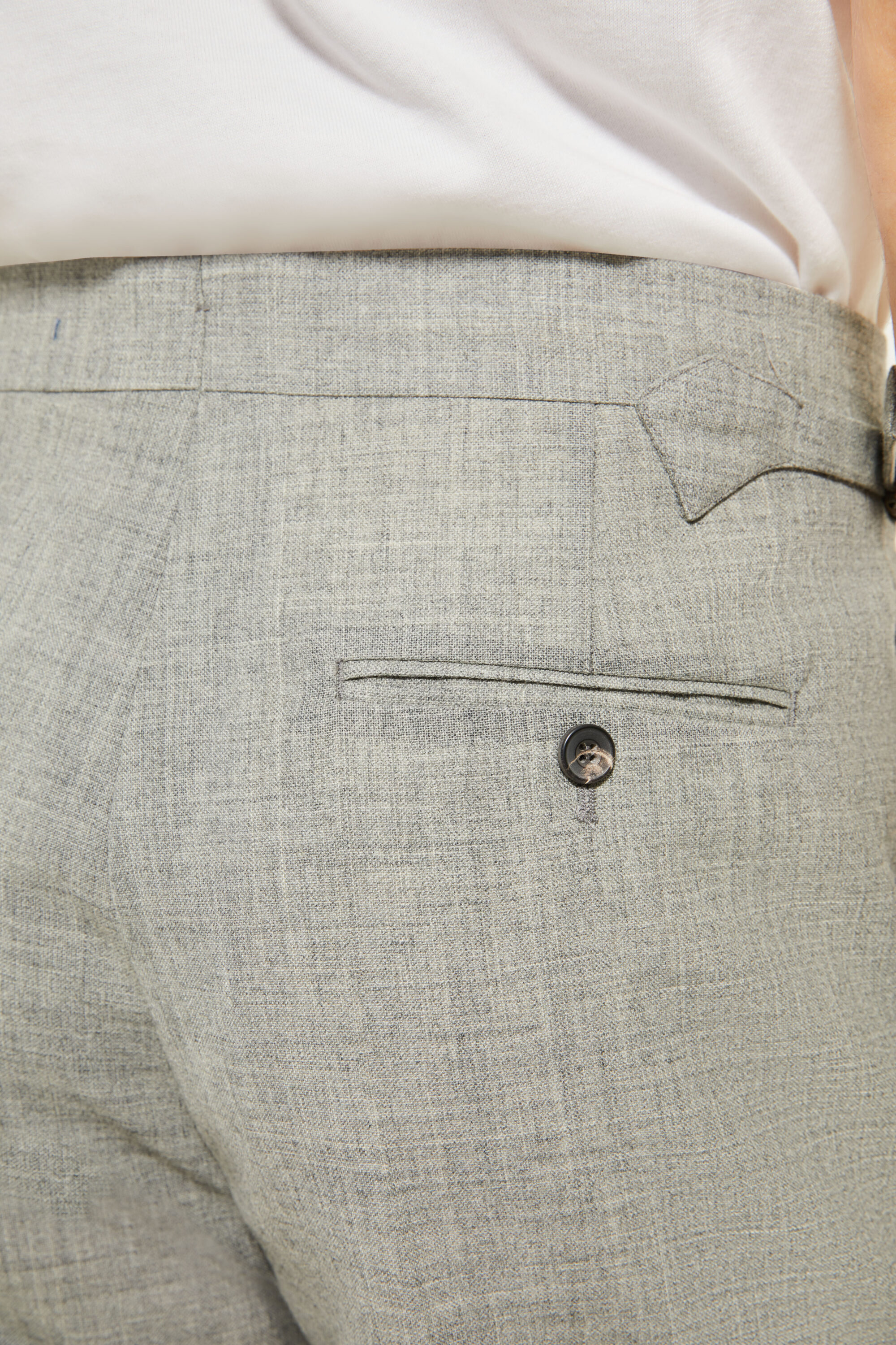 One Pleat Cut Trousers / Fresco®️ – Tropical Wool