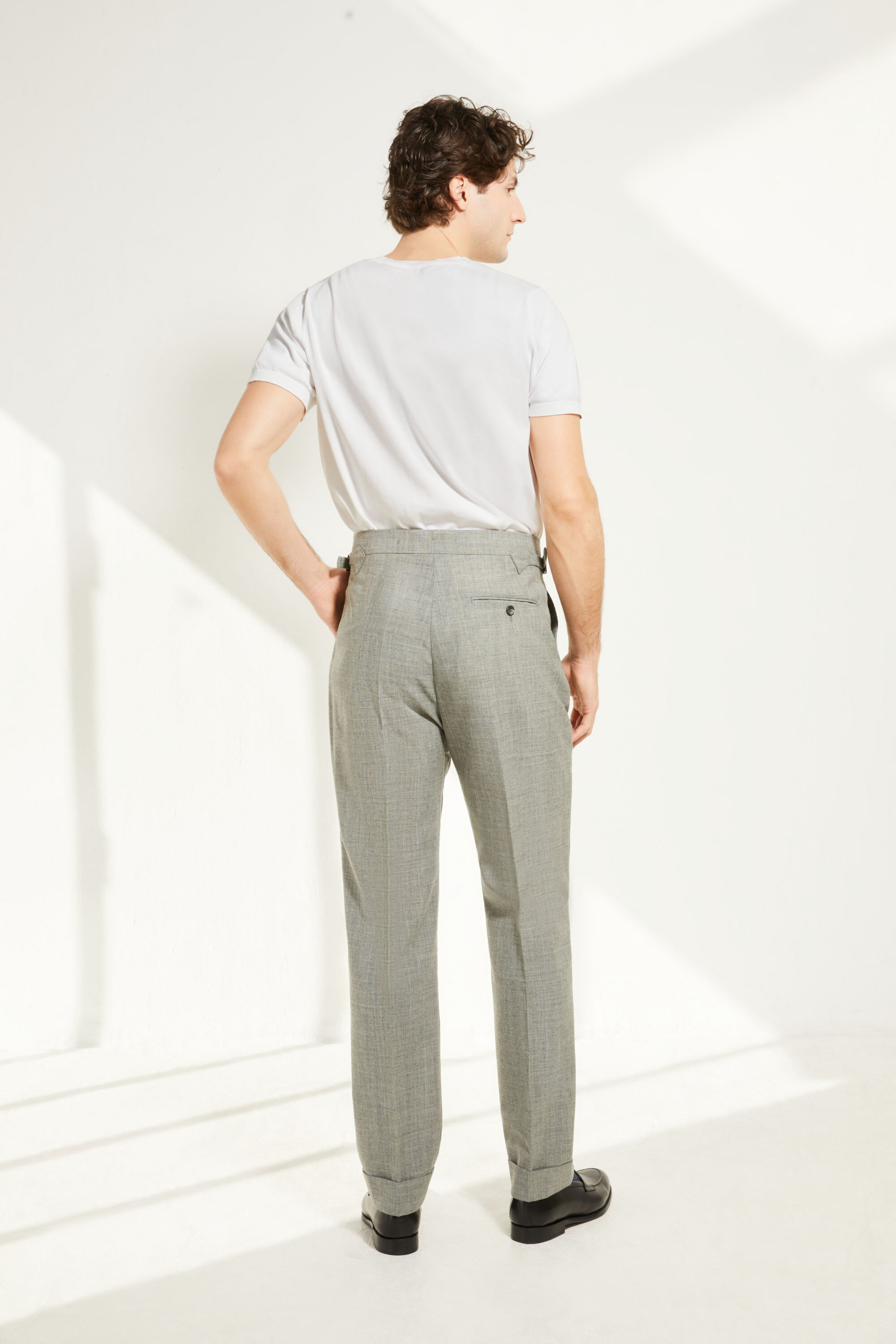 One Pleat Cut Trousers / Fresco®️ – Tropical Wool