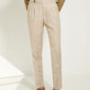 Pantalon Coupe Deux Pinces / Prince de Galles Laine & Lin