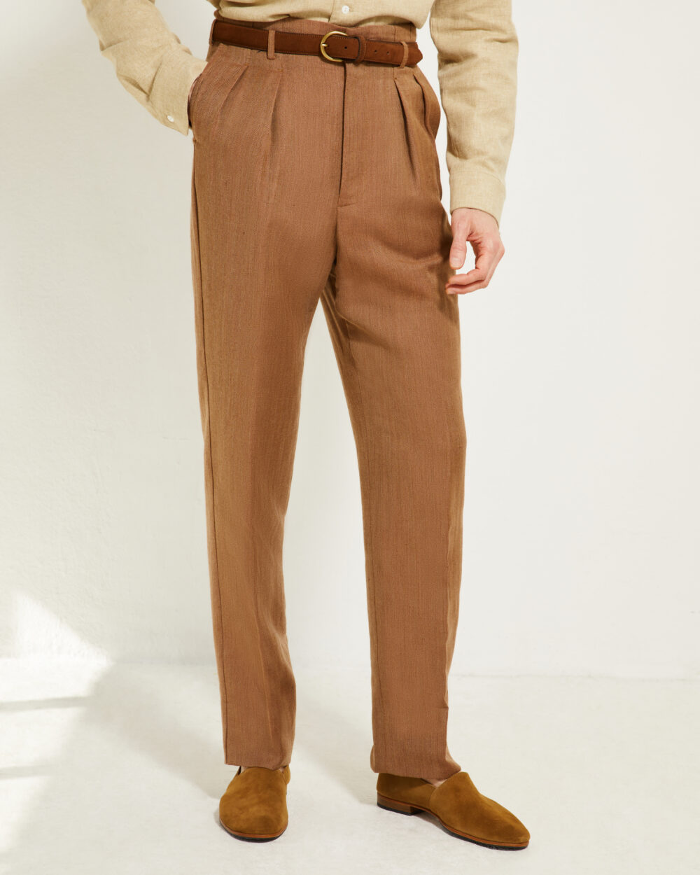 Hollywood Trousers / Wool & Linen