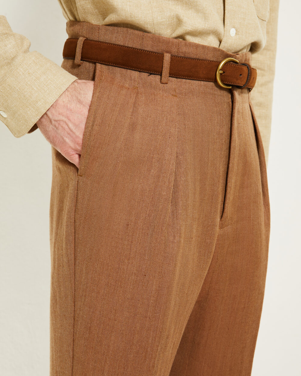 Hollywood Trousers / Wool & Linen