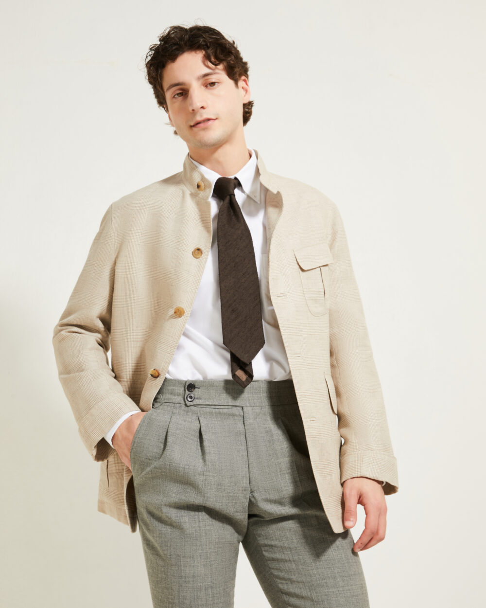 Pantalon Coupe Deux Pinces / Fresco® - Laine Froide