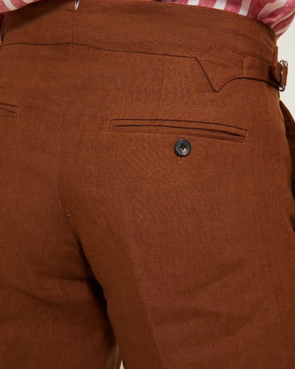 Pantalon Coupe Deux Pinces / Lin