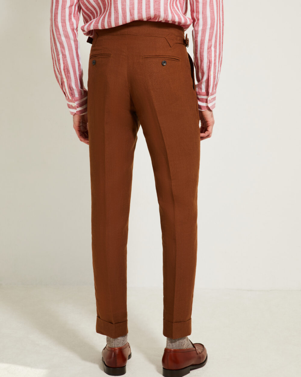 Pantalon Coupe Deux Pinces / Lin