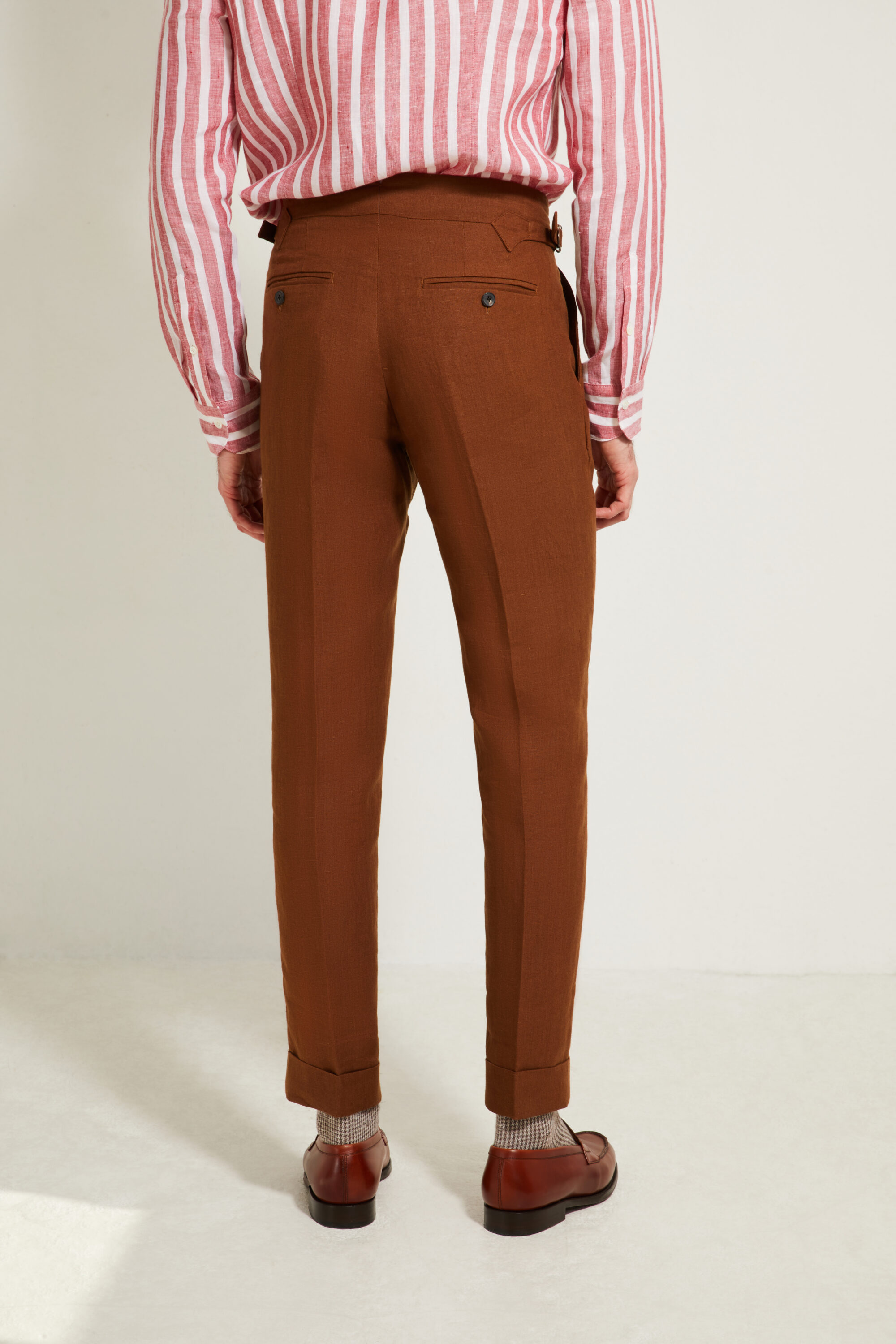 Pantalon Coupe Deux Pinces / Lin