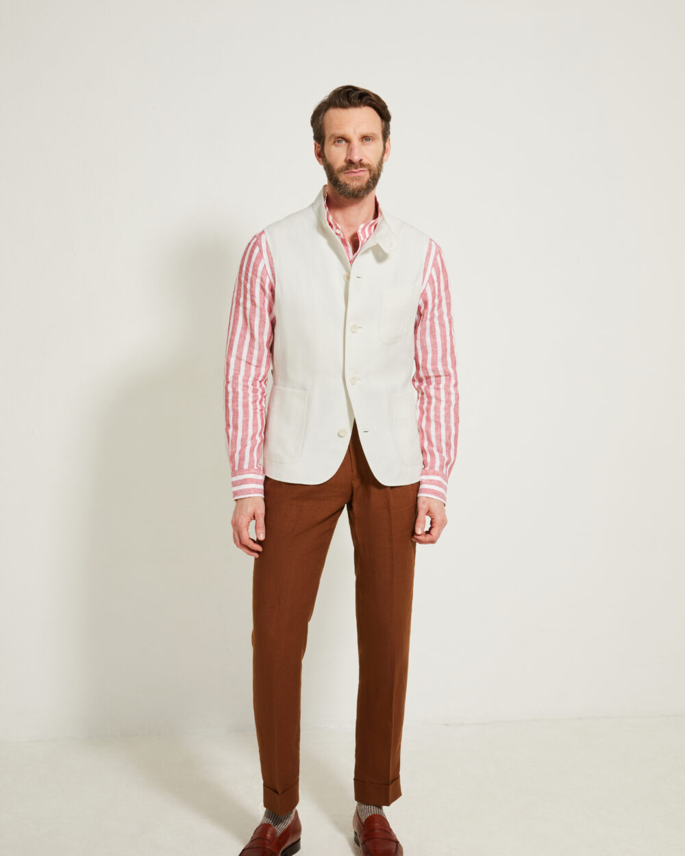 Maubourg Waistcoat / Linen