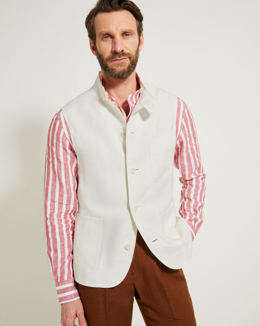 Maubourg Waistcoat / Linen