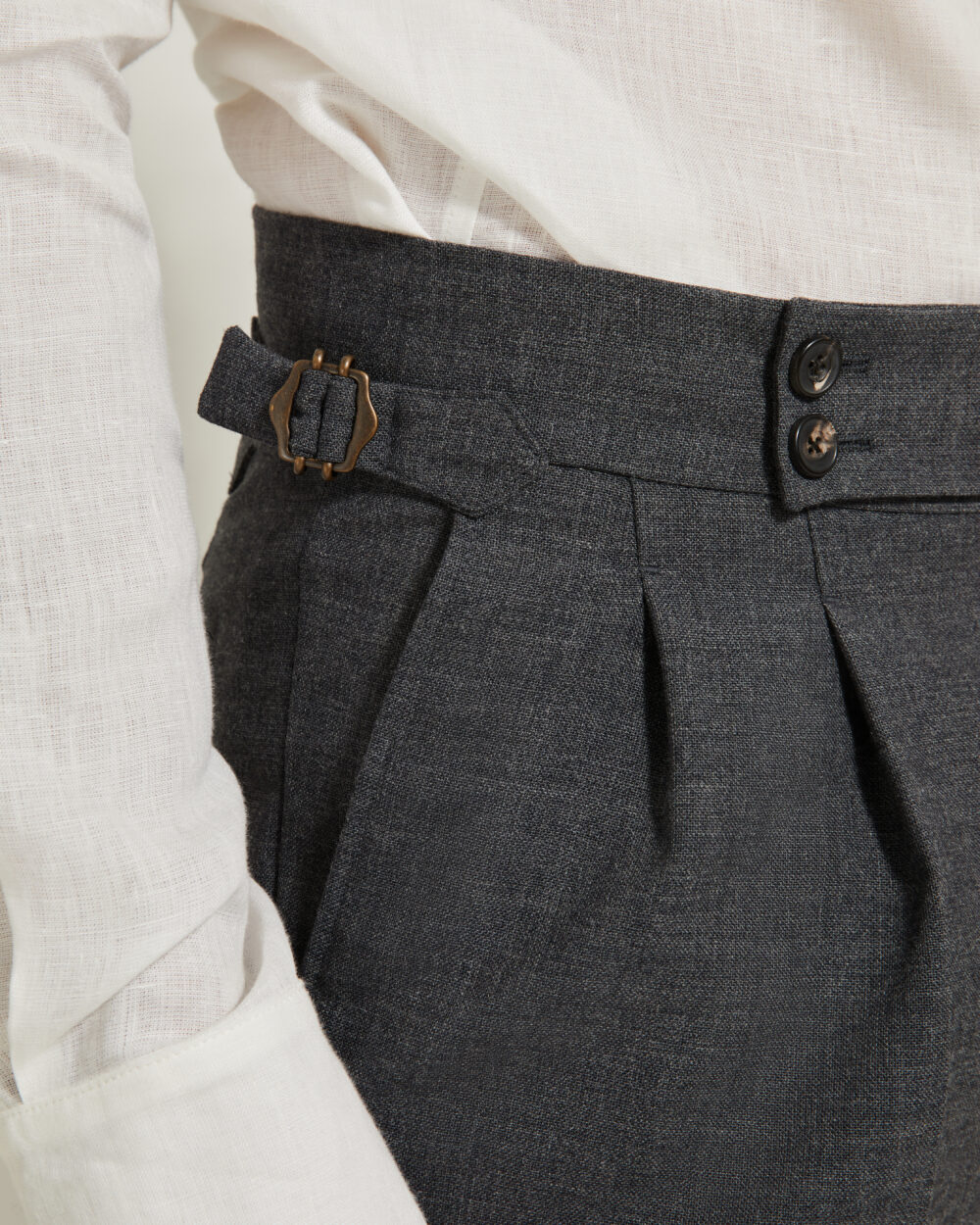 Pantalon Coupe Deux Pinces / Fresco® - Laine Froide