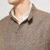 Maubourg Jacket / Wool & Linen Prince of Wales