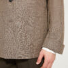 Maubourg Jacket / Wool & Linen Prince of Wales