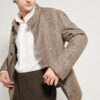 Maubourg Jacket / Wool & Linen Prince of Wales