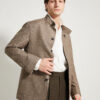 Maubourg Jacket / Wool & Linen Prince of Wales