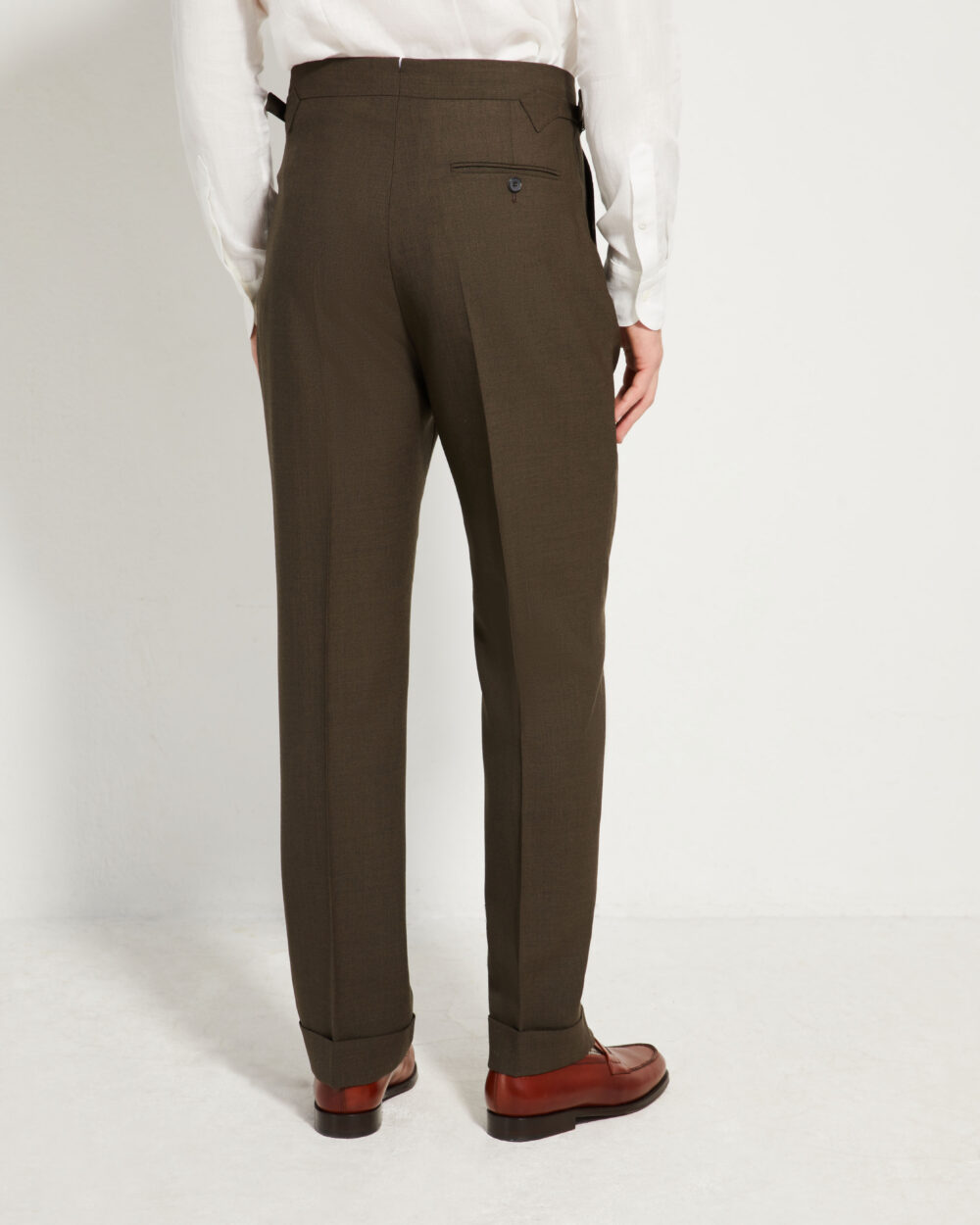 One Pleat Cut Trousers / Fresco®️ – Tropical Wool