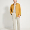 One Pleat Cut Trousers / Linen