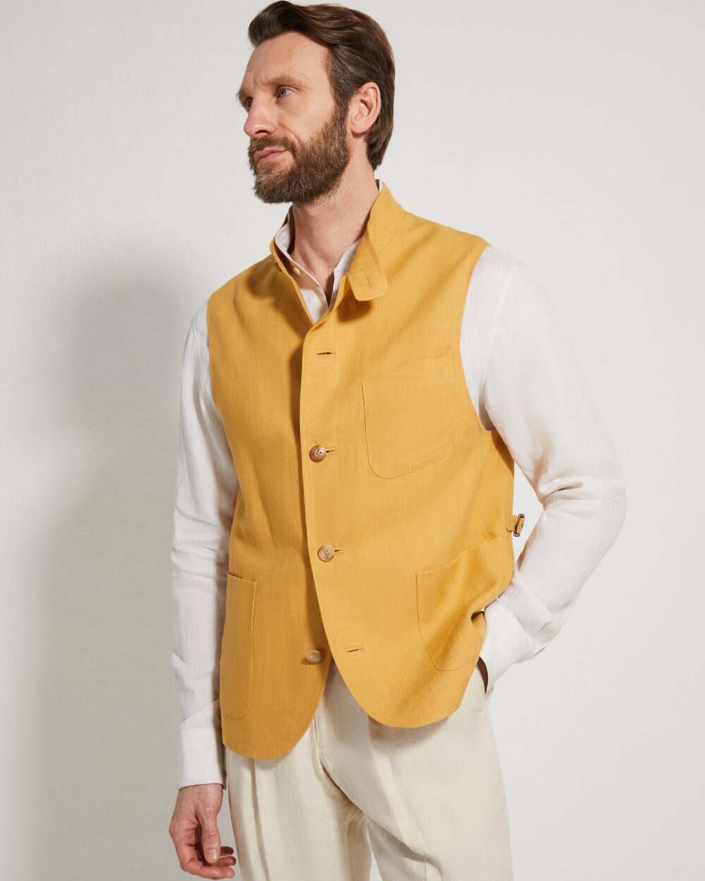 Maubourg Waistcoat / Linen