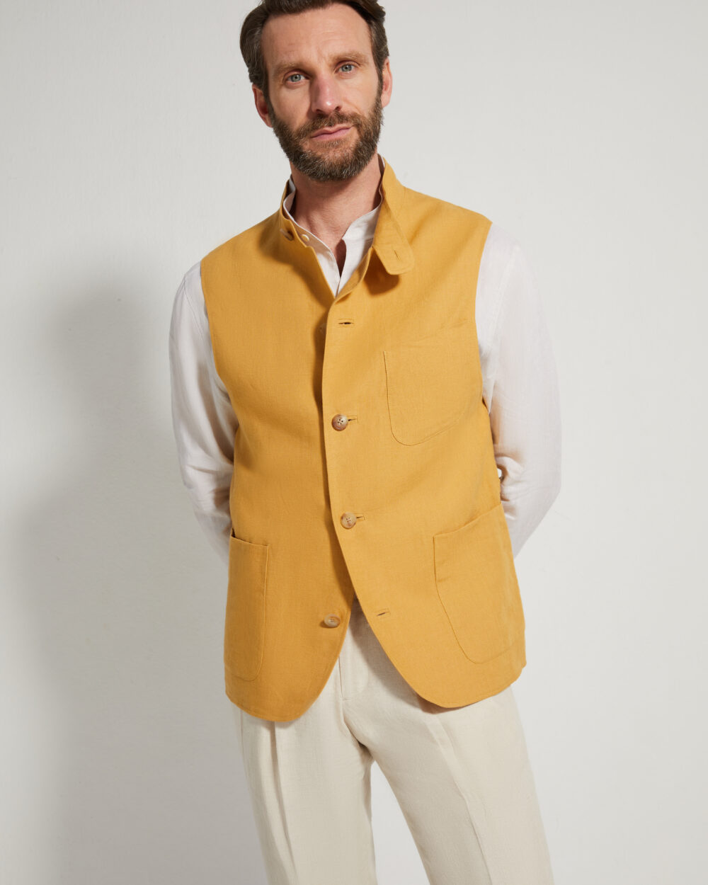 Maubourg Waistcoat / Linen