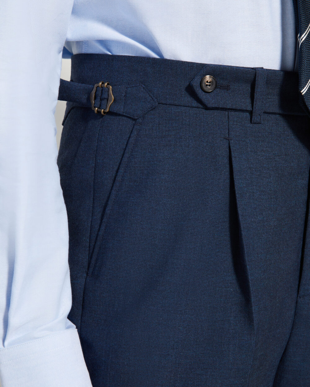 One Pleat Cut Trousers / Fresco®️ – Tropical Wool