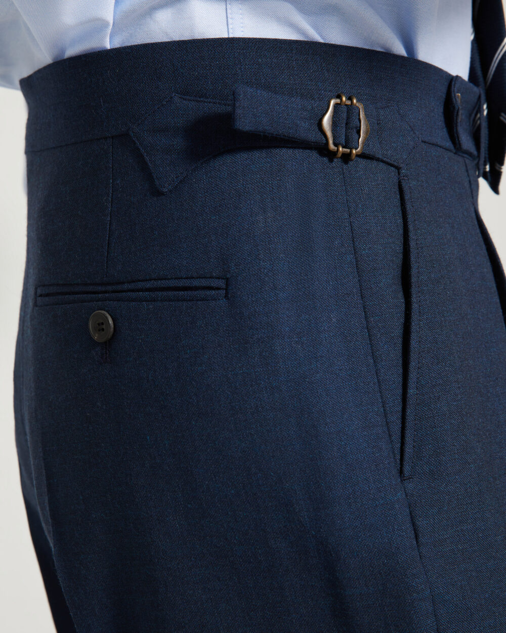 One Pleat Cut Trousers / Fresco®️ – Tropical Wool