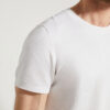 Fine gauge knit T-shirt / Cotton