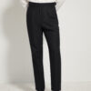 One Pleat Cut Trousers / Linen