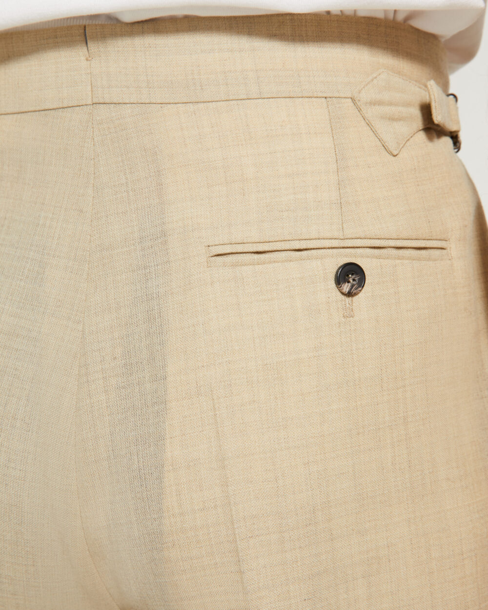 One Pleat Cut Trousers / Fresco®️ – Tropical Wool