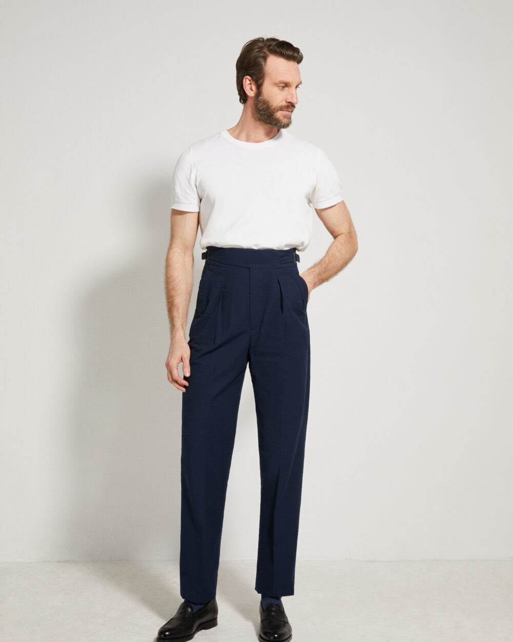 Pantalon Gurkha / Seersucker