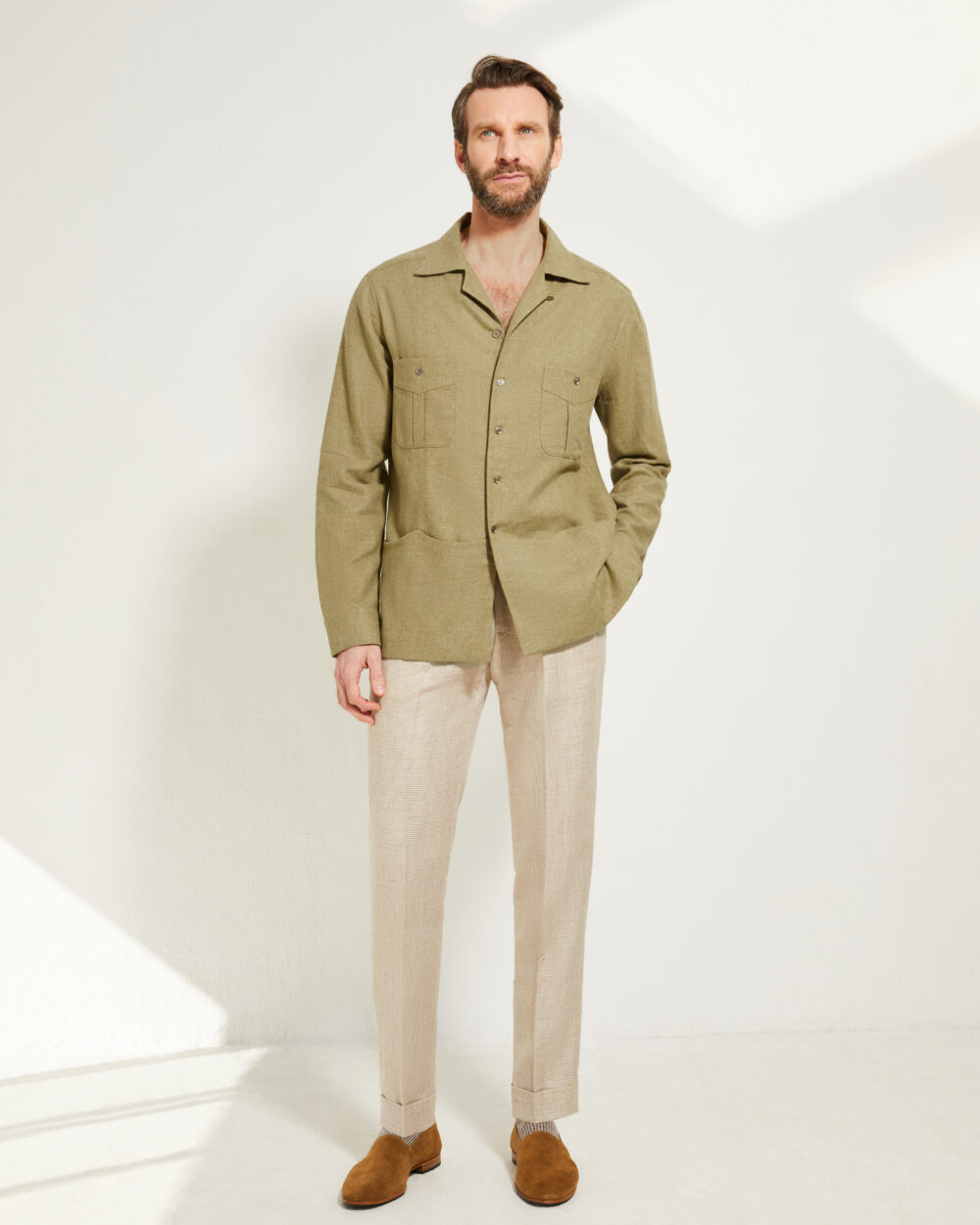 Chemise Guayabera / Lin & coton