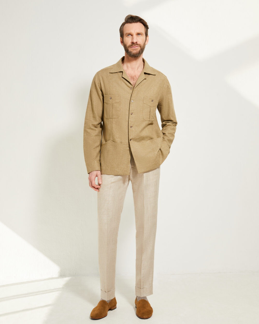 Chemise Guayabera / Lin & coton